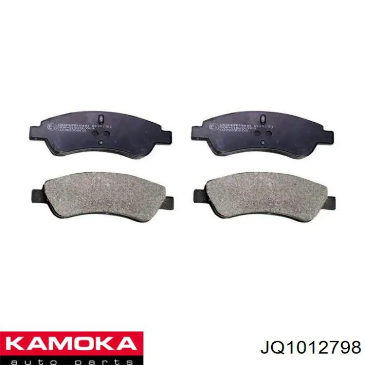 JQ1012798 Kamoka Передні гальмівні колодки