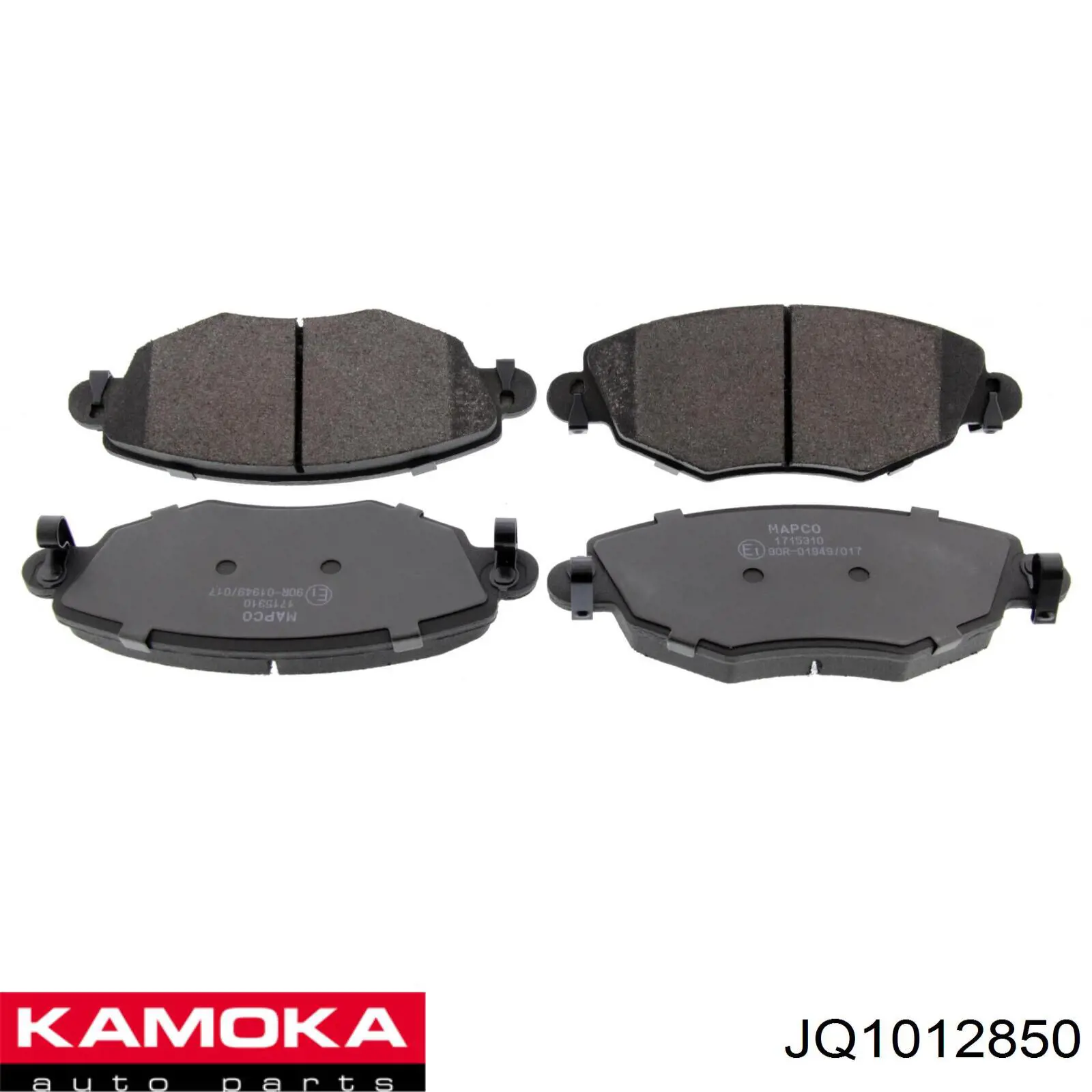 Гальмівні колодки Kamoka JQ1012850 ціна, від 21.36 USD