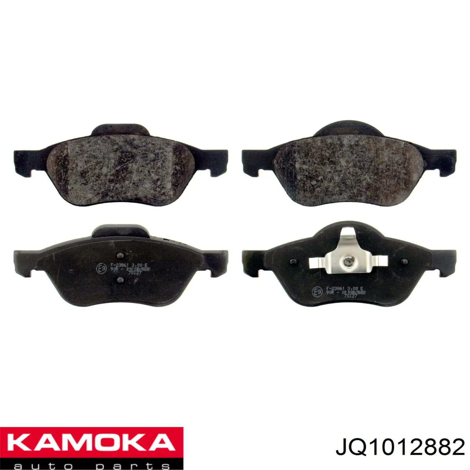 JQ1012882 Kamoka Передні гальмівні колодки