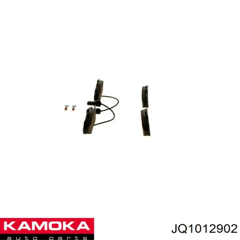 Купити JQ1012902 Kamoka Колодки гальмівні передні, дискові