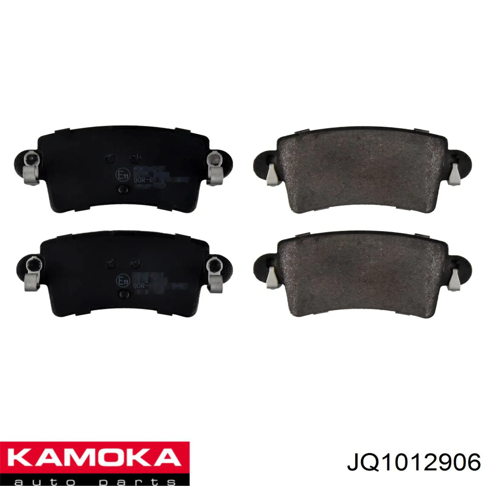 JQ1012906 Kamoka Передні гальмівні колодки