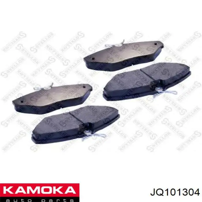 Задні гальмівні колодки Kamoka JQ101304 ціна, від 19.71 USD
