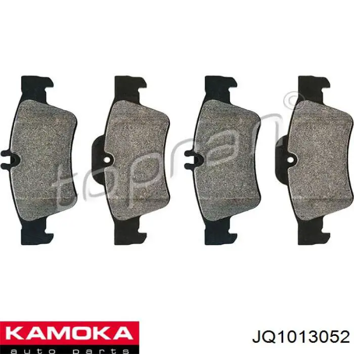 Задні гальмівні колодки JQ1013052 Kamoka