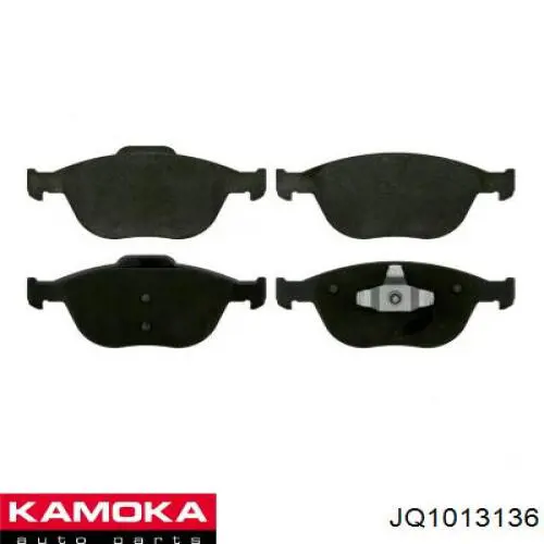 JQ1013136 Kamoka Передні гальмівні колодки