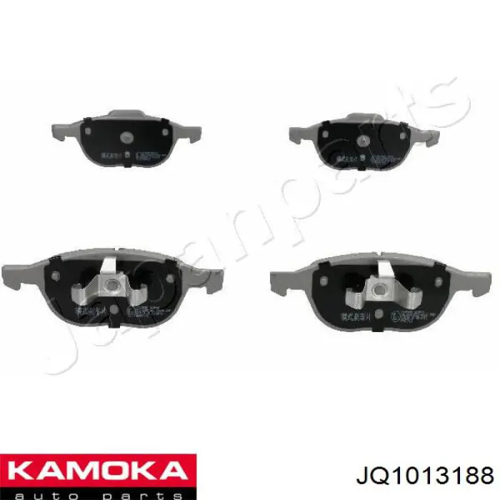 JQ1013188 Kamoka Колодки гальмівні задні, дискові