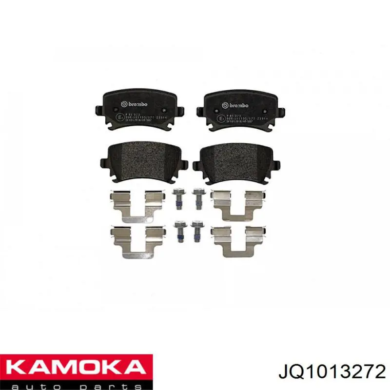 Задні гальмівні колодки Kamoka JQ1013272 ціна, від 20.02 USD