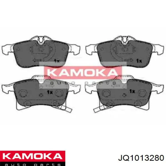 Гальмівні колодки Kamoka JQ1013280 ціна, від 20.89 USD