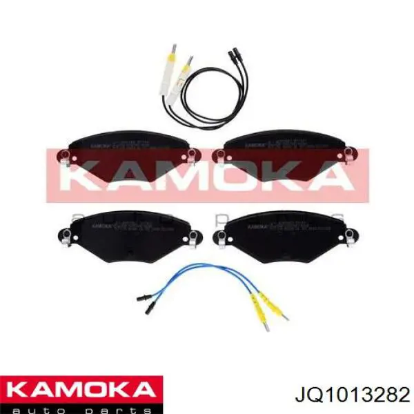 Передні тормозні колодки JQ1013282 Kamoka