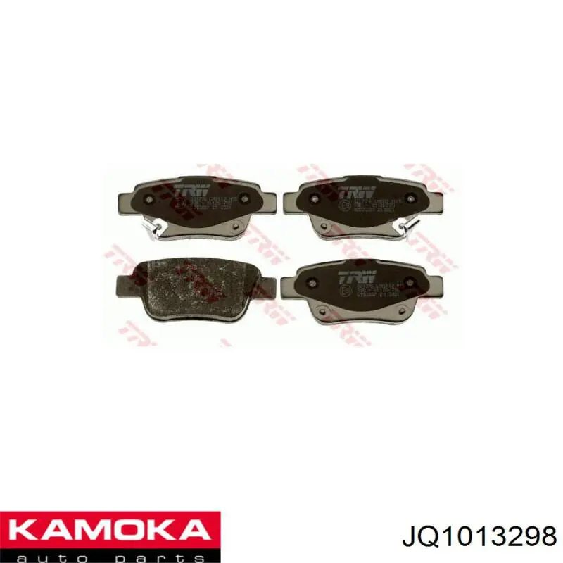 Задні гальмівні колодки JQ1013298 Kamoka
