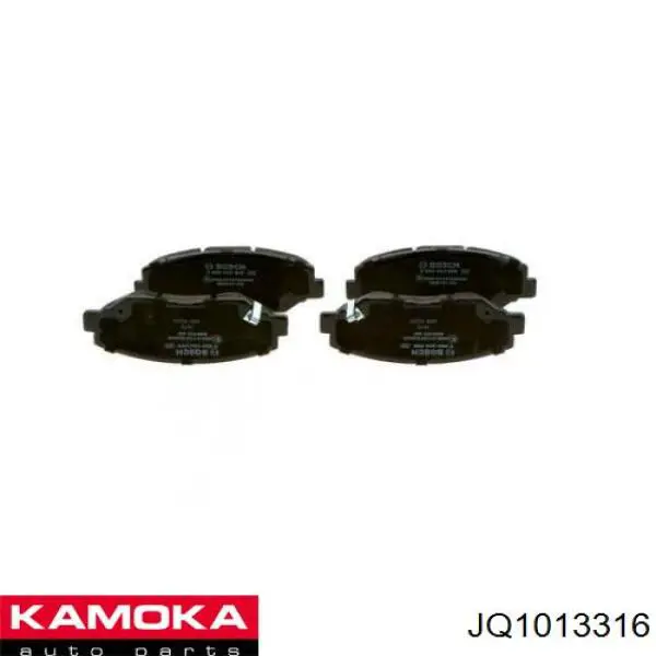 Купити JQ1013316 Kamoka Колодки гальмівні передні, дискові