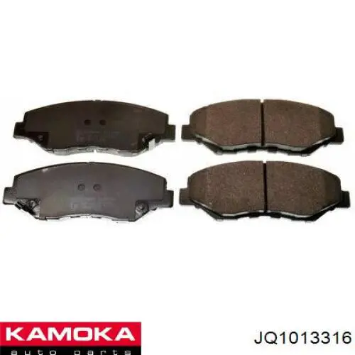 Гальмівні колодки Kamoka JQ1013316 ціна, від 19.35 USD