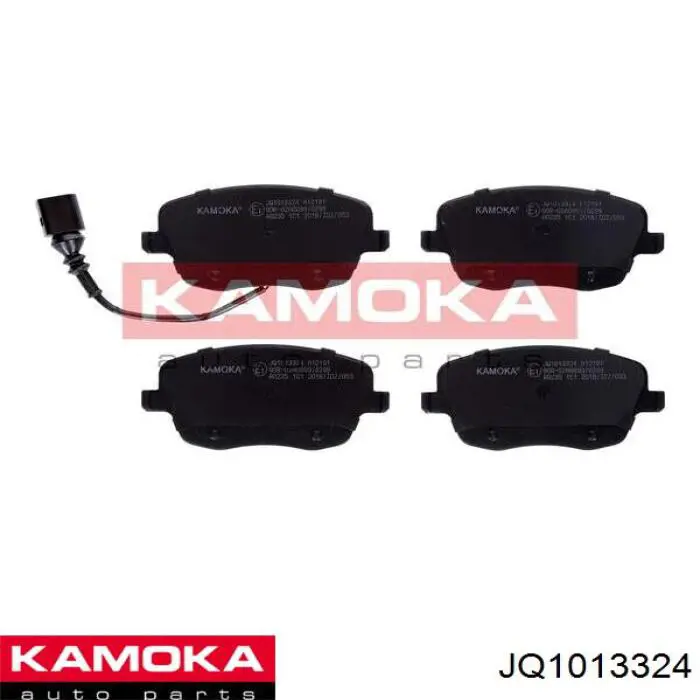 Колодки гальмівні передні, дискові JQ1013324 Kamoka