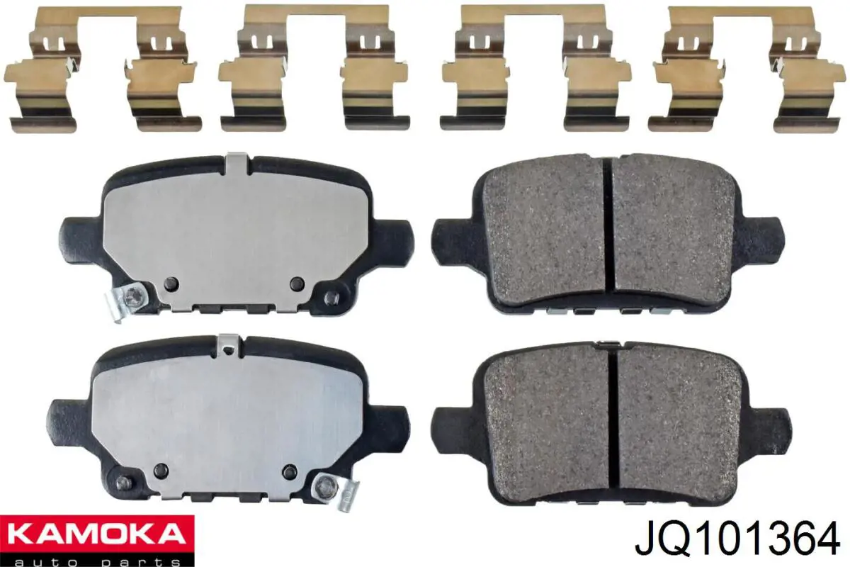 Задні гальмівні колодки Kamoka JQ101364 ціна, від 25.30 USD