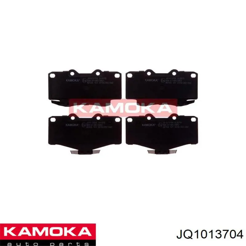 Купити JQ1013704 Kamoka Колодки гальмівні передні, дискові