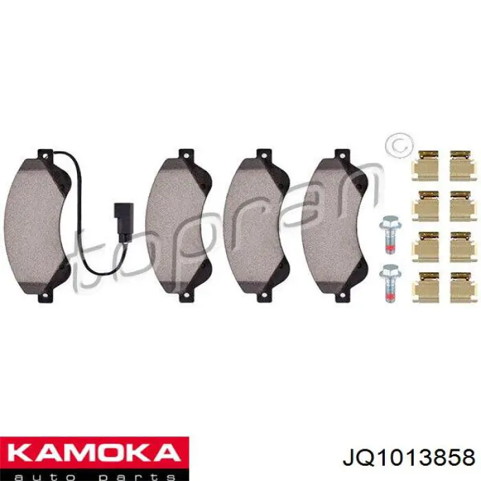 Гальмівні колодки Kamoka JQ1013858 ціна, від 25.35 USD