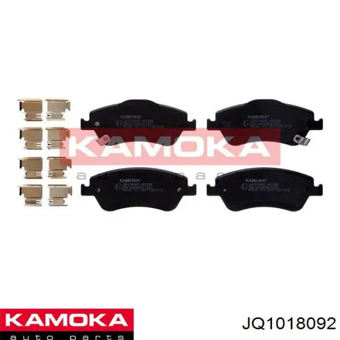 Купити JQ1018092 Kamoka Колодки гальмівні передні, дискові