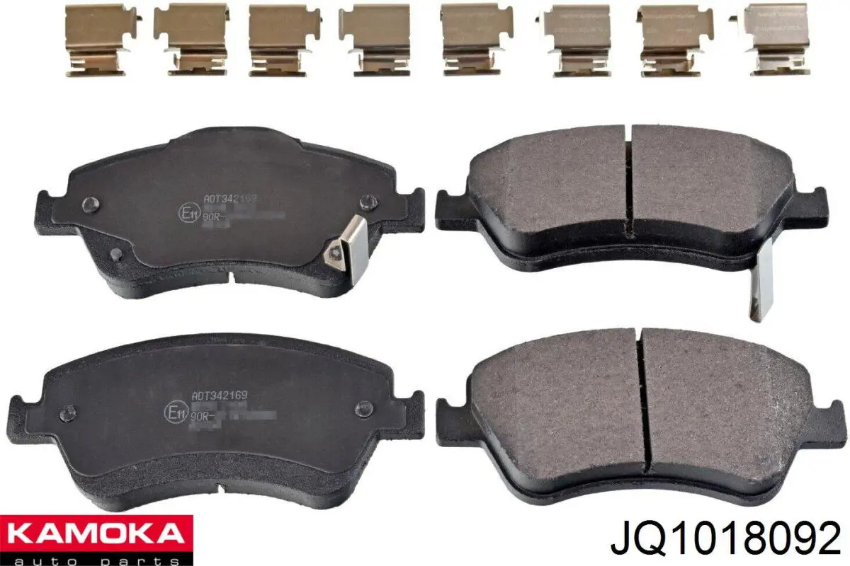 JQ1018092 Kamoka Передні гальмівні колодки