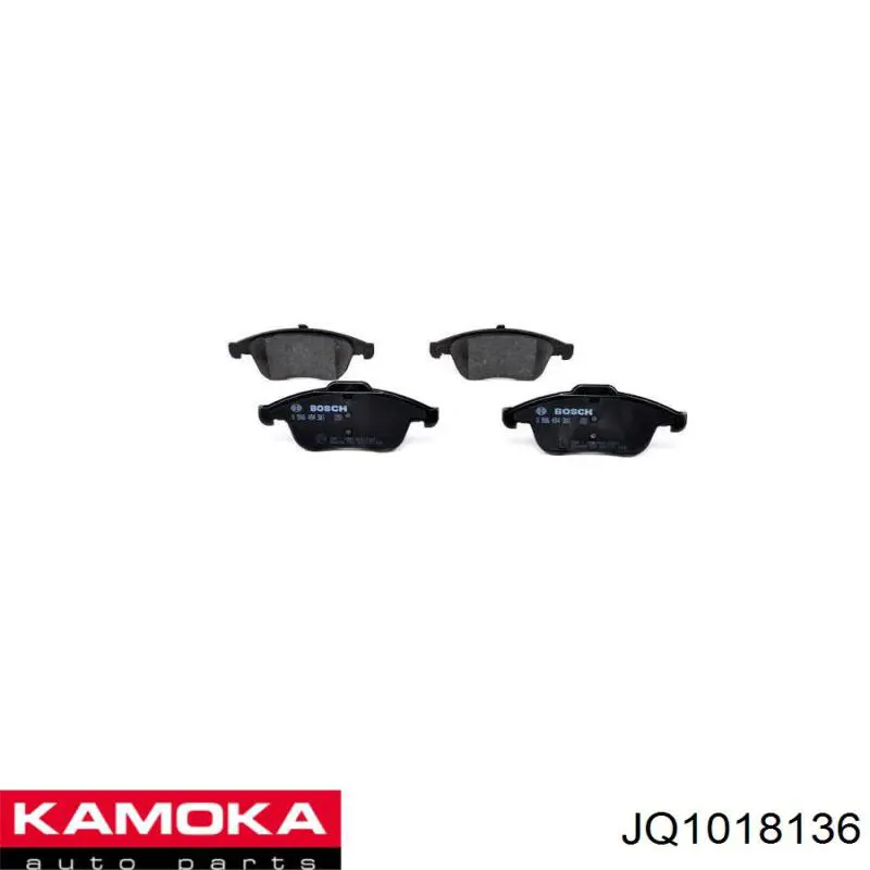 Тормозні колодки Kamoka JQ1018136