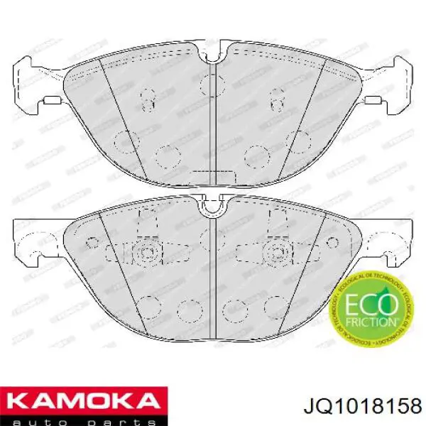 JQ1018158 Kamoka Передні гальмівні колодки