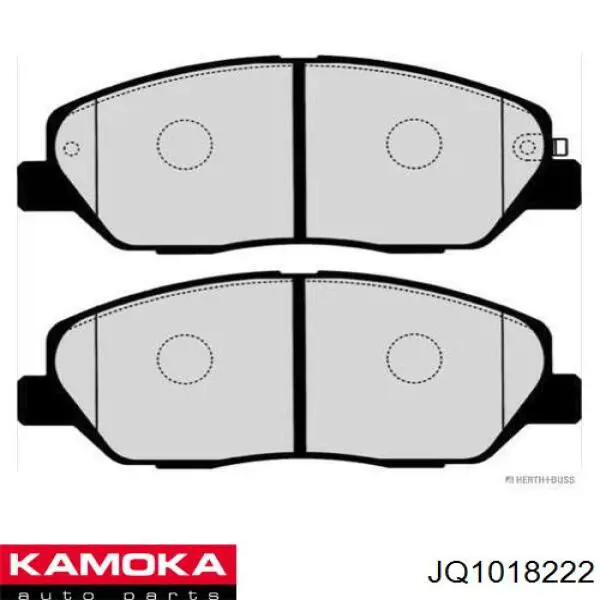 Гальмівні колодки Kamoka JQ1018222 ціна, від 22.57 USD