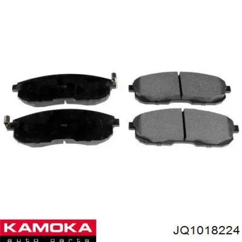 Передні тормозні колодки JQ1018224 Kamoka