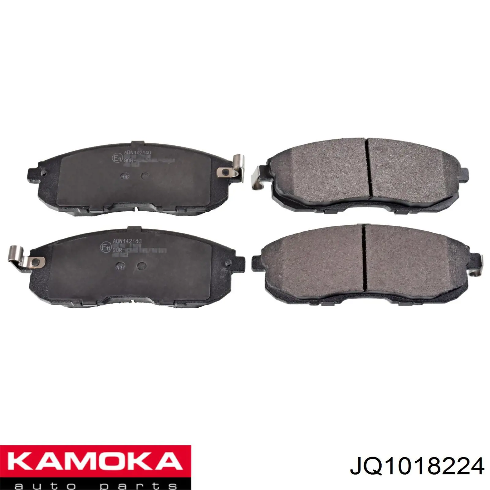 Купити JQ1018224 Kamoka Колодки гальмівні передні, дискові