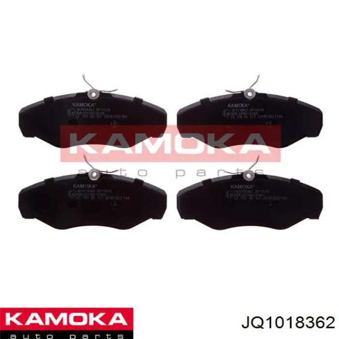 JQ1018362 Kamoka Передні гальмівні колодки