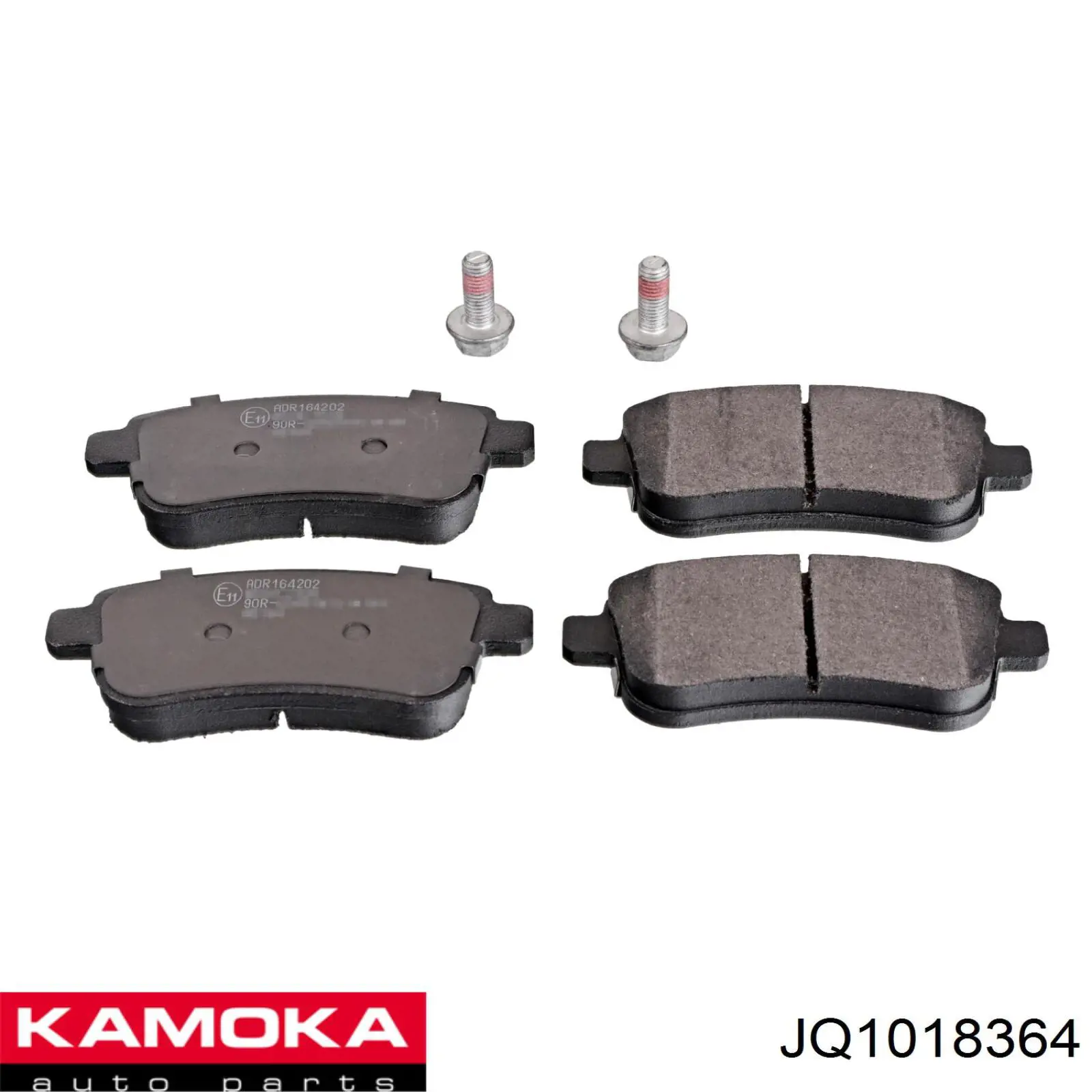 Задні гальмівні колодки Kamoka JQ1018364 ціна, від 14.51 USD