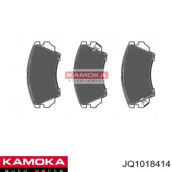 Купити JQ1018414 Kamoka Колодки гальмівні передні, дискові