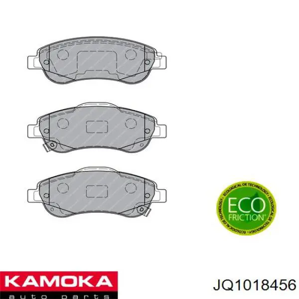 Гальмівні колодки Kamoka JQ1018456 ціна, від 24.56 USD