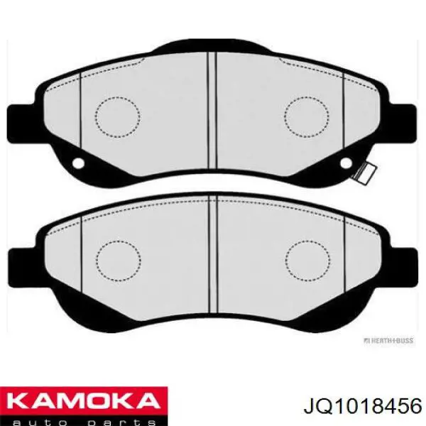 Купити JQ1018456 Kamoka Колодки гальмівні передні, дискові
