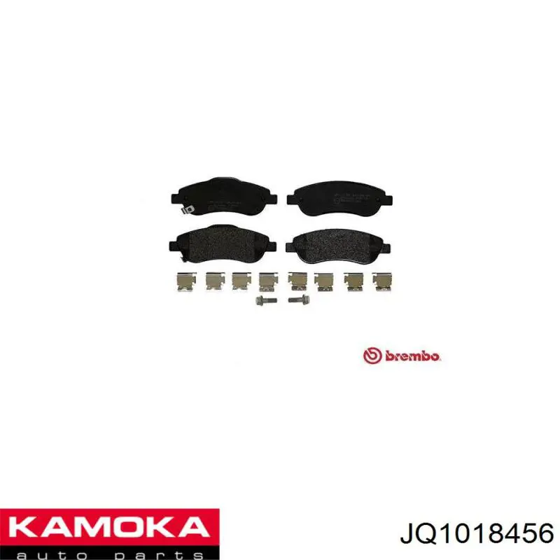 Передні тормозні колодки JQ1018456 Kamoka