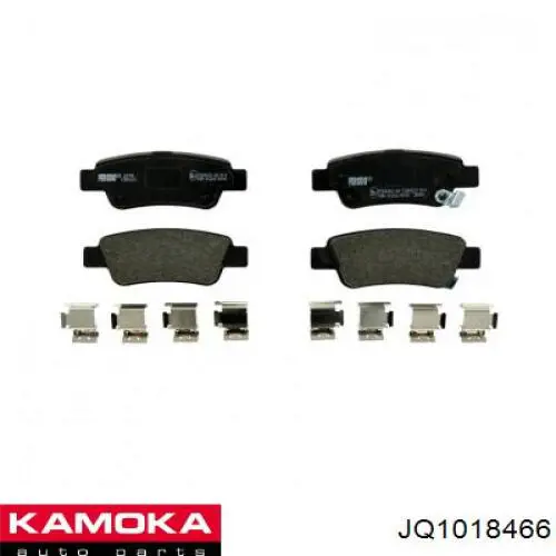 Задні гальмівні колодки Kamoka JQ1018466 ціна, від 18.22 USD