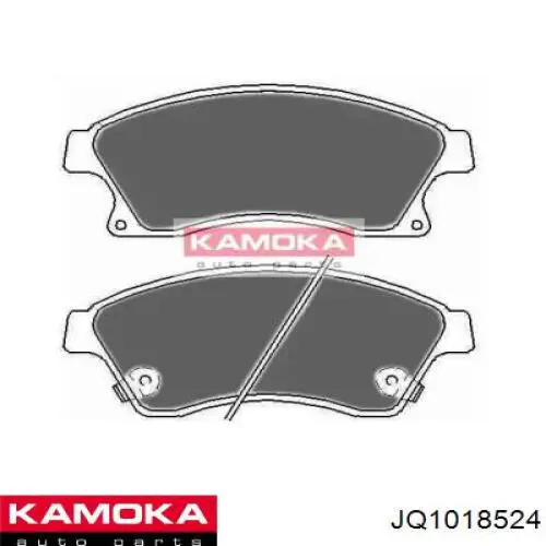 JQ1018524 Kamoka Передні гальмівні колодки