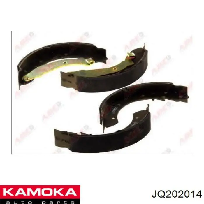 JQ202014 Kamoka Колодки гальмівні задні, барабанні