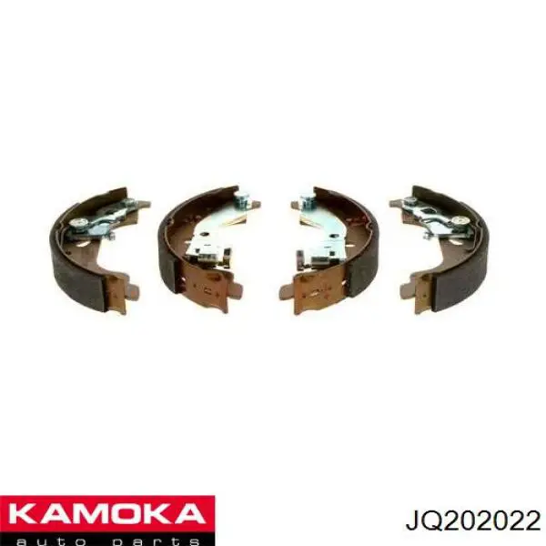 JQ202022 Kamoka колодки гальмові задні, барабанні