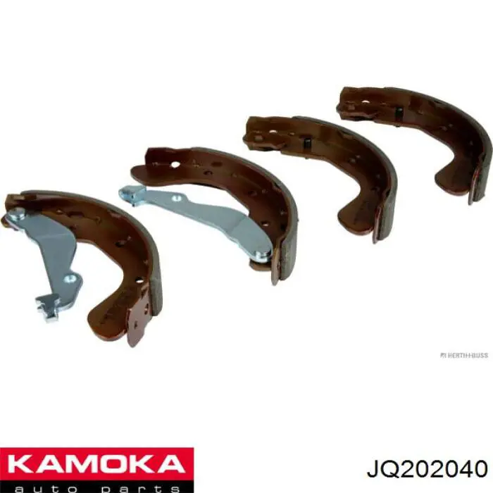 Колодки гальмові задні, барабанні JQ202040 Kamoka