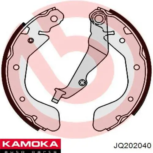 Колодки гальмові задні, барабанні Kamoka JQ202040 ціна, від 16.85 USD