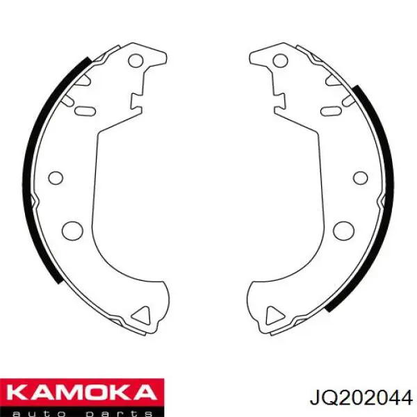 Колодки гальмові задні, барабанні Kamoka JQ202044 ціна, від 22.53 USD