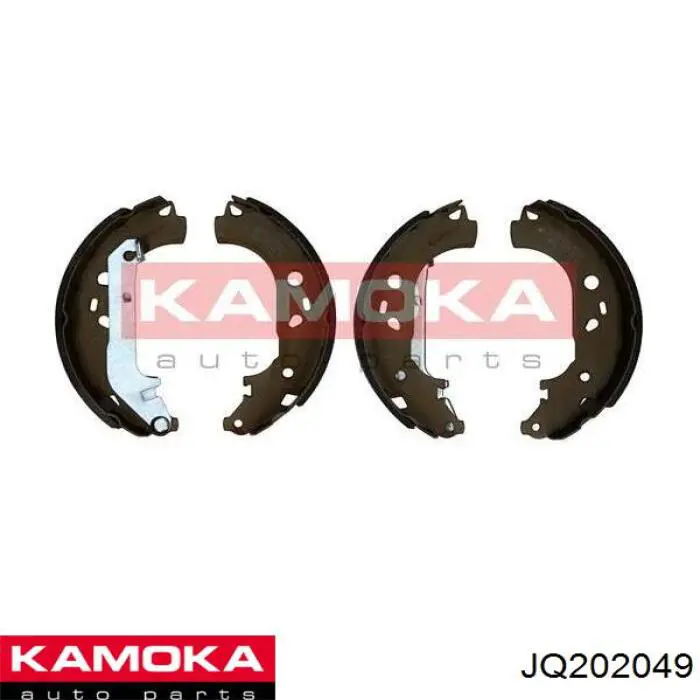 JQ202049 Kamoka Колодки гальмівні задні, барабанні