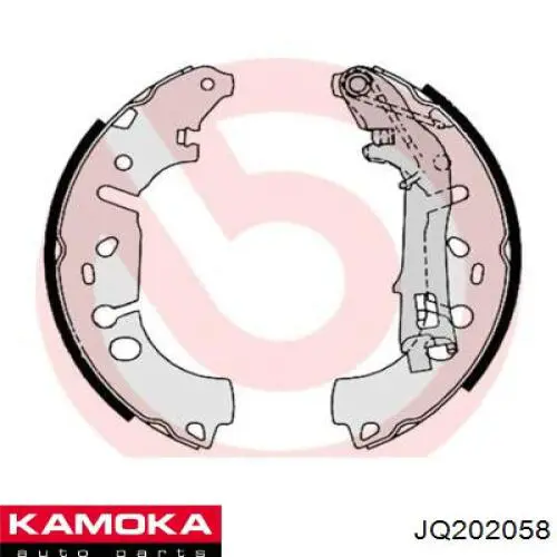 Колодки гальмові задні, барабанні Kamoka JQ202058 ціна, від 20.53 USD