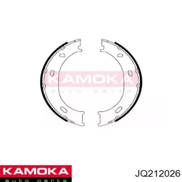 Купити JQ212026 Kamoka Гальмівні колодки гальма стоянки