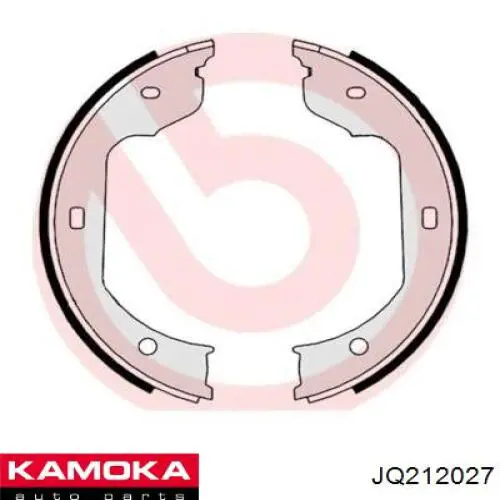 Колодки ручника / стоянкового гальма Kamoka JQ212027 ціна, від 16.51 USD