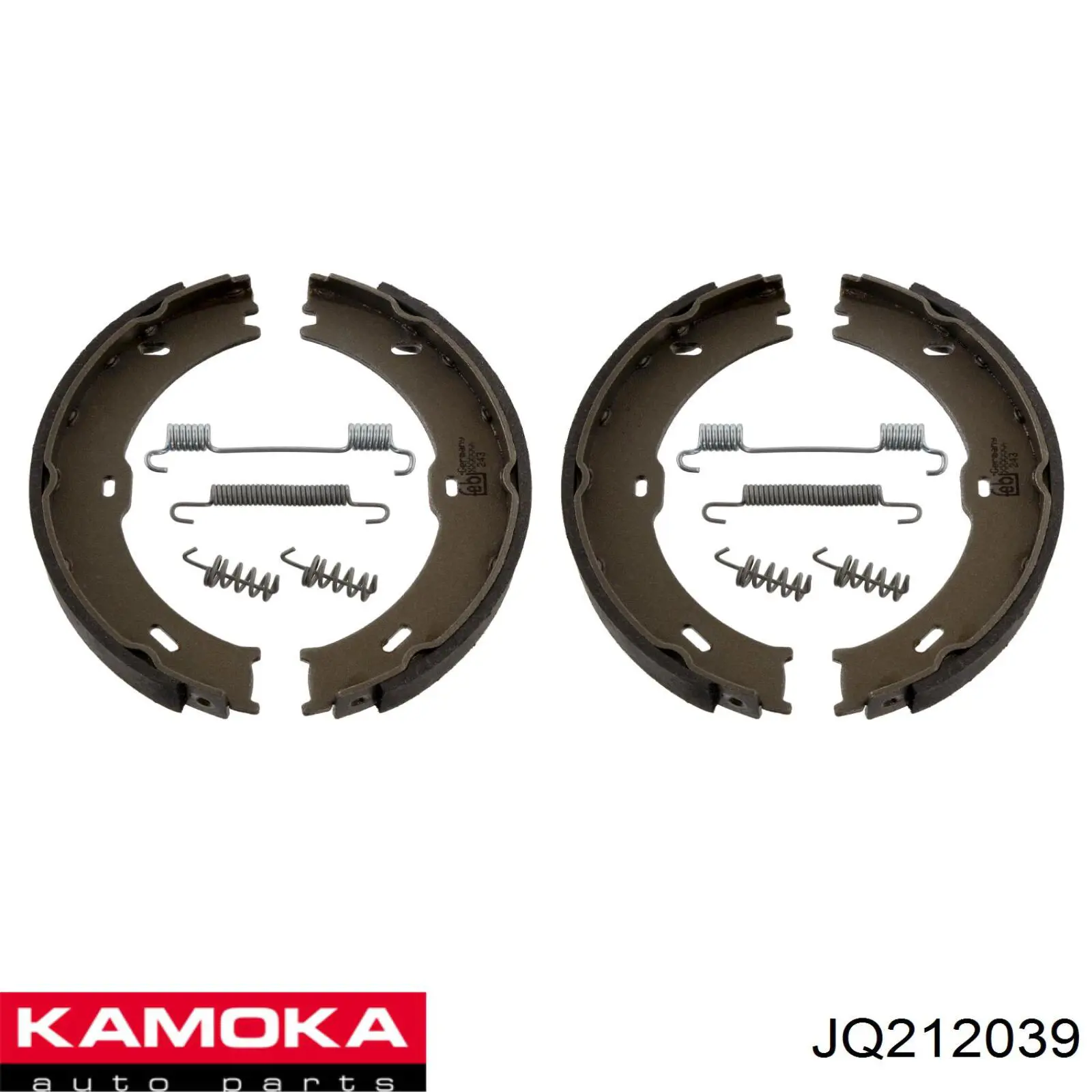 Купити JQ212039 Kamoka Гальмівні колодки гальма стоянки
