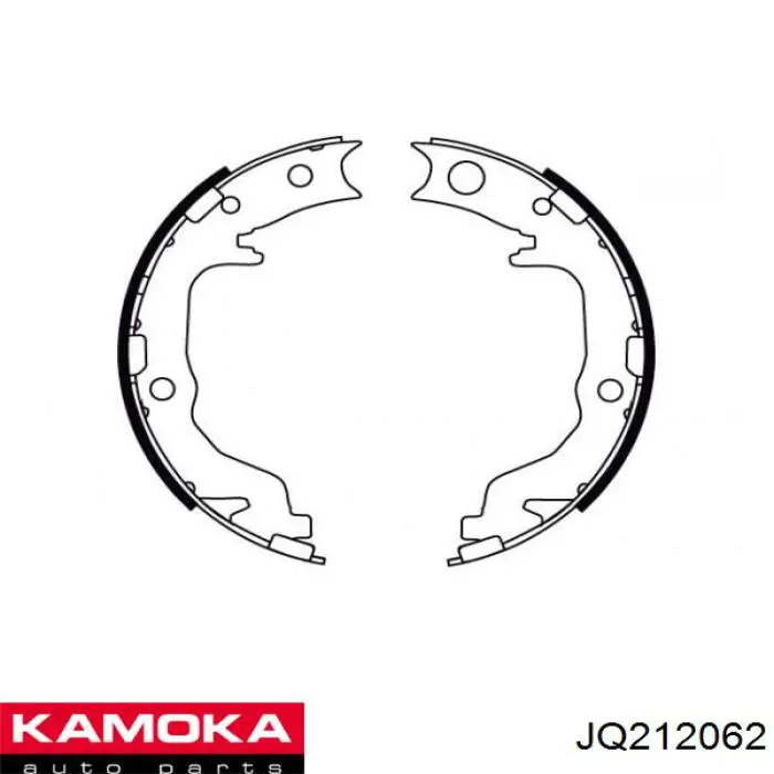 JQ212062 Kamoka колодки ручника/стоянкового гальма
