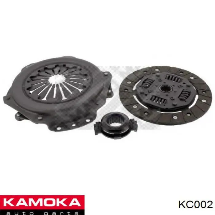 Купити KC002 Kamoka Комплект зчеплення (диск, корзина, підшипник)