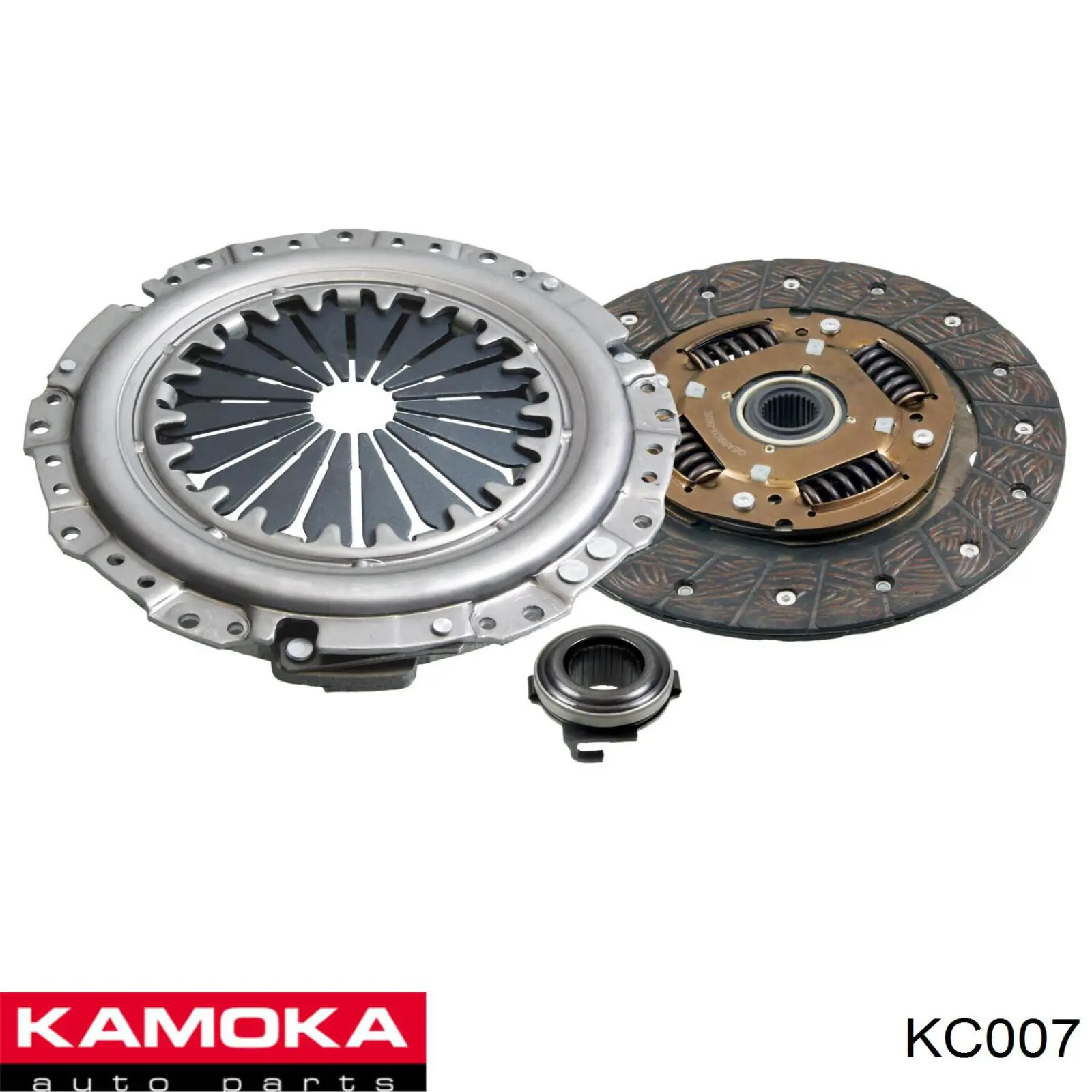 Купити KC007 Kamoka Комплект зчеплення (диск, корзина, підшипник)