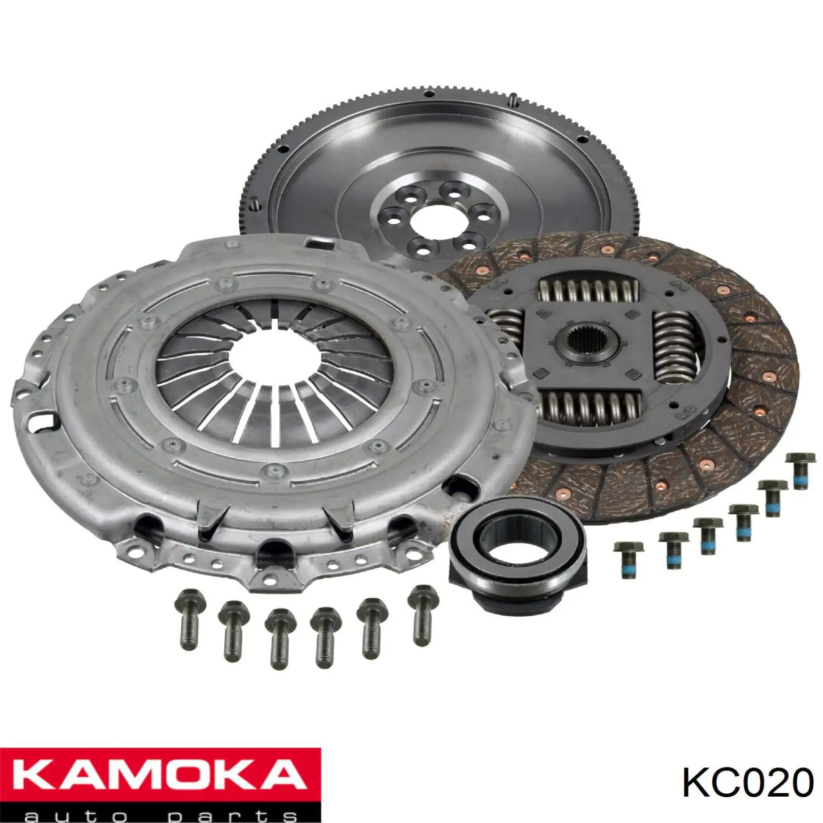 Купити KC020 Kamoka Комплект зчеплення (диск, корзина, підшипник)