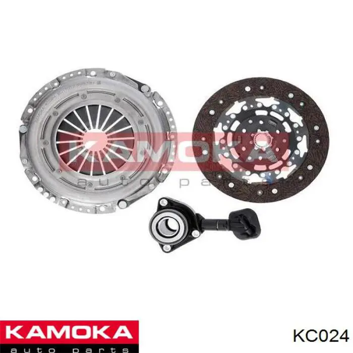 KC024 Kamoka комплект зчеплення (3 частини)