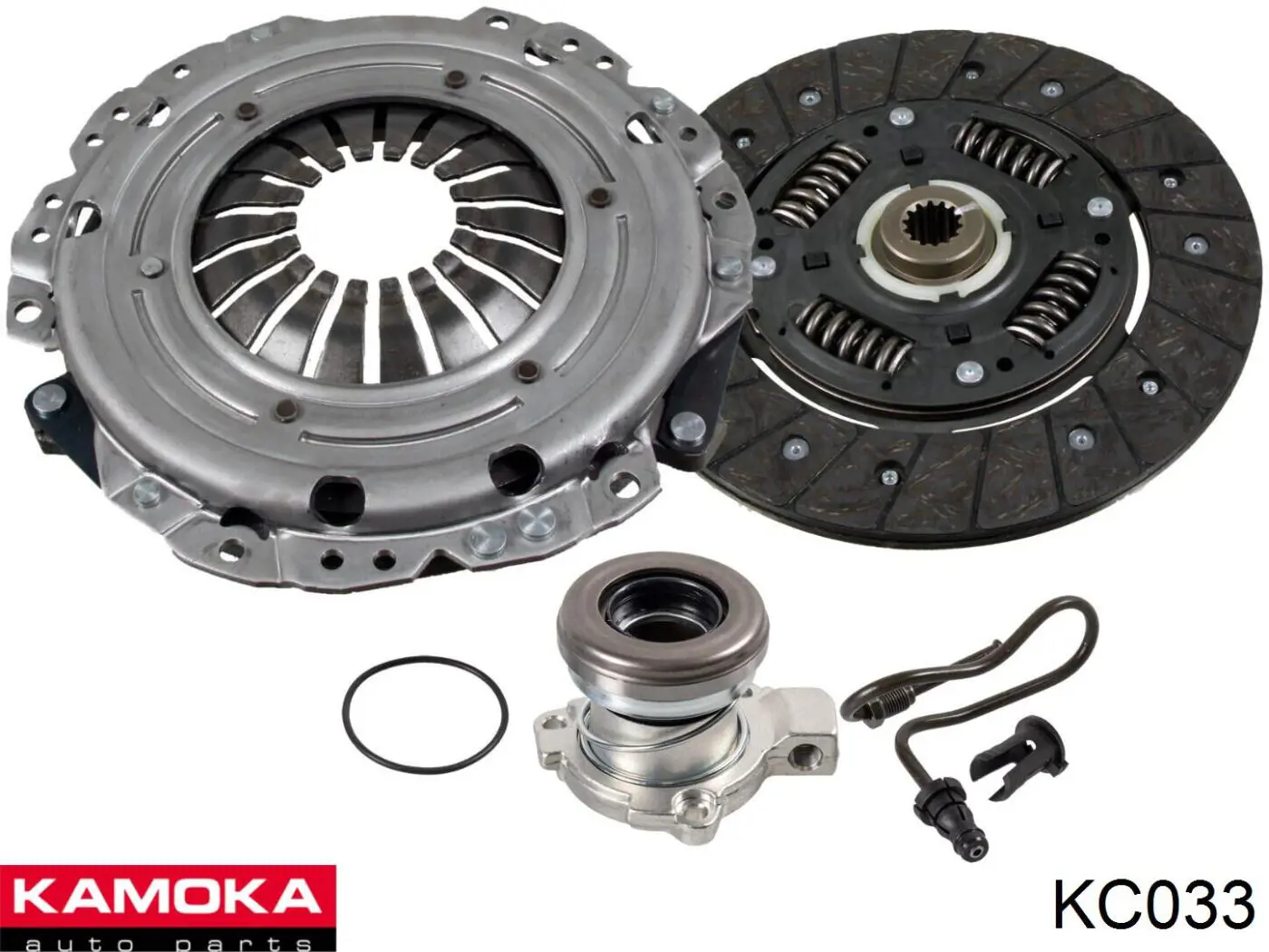 Купити KC033 Kamoka Комплект зчеплення (диск, корзина, підшипник)